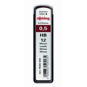 Rotring Tikky 0,5 mm HB ceruzabél, 12 db-os csomag - Tikky