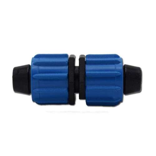 Kék csepegtető szalag csatlakozó 16mm-es csőhöz