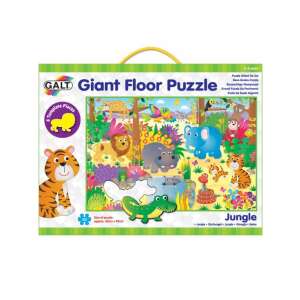 Galt Giant Floor Puzzle Jungle, 30 piece puzzle for kids ages 3-6, featuring jungle animals - Puzzle