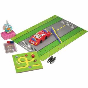 Galt Magnetic Lab experiment set with car, track, and magnetic accessories - Galt