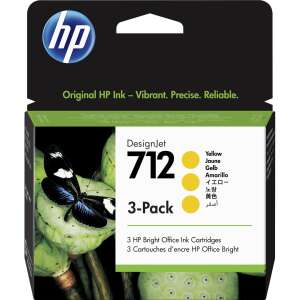 HP DesignJet 712 3-pack yellow ink cartridges - Office technology