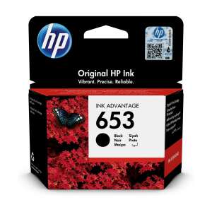 HP 653 tintapatron, crna, originalna HP tinta, 360 stranica - Printer i skener