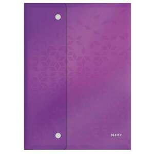 Dosar Leitz WOW A4, violet - Huse de protecţie acte