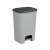 CURVER "ESSENTIALS" 40L pedálos szemetes, szürke, konyhai szemetes, fürdőszobai szemetes, irodai szemetes