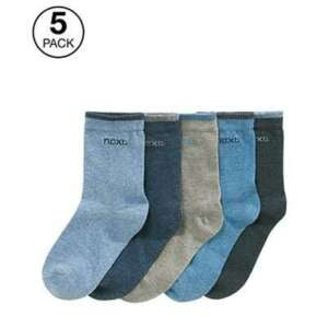 next zokni szett/5db vegyes színek 23-26 91821401 Gyerek zoknik, térdtappancsok - Fiú