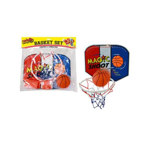 Kosárlabda szett palánkkal és labdával, Magic Shoot márka, gyerekeknek