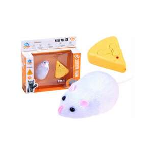 Távirányítható játék egér sajt alakú távirányítóval, macskáknak - Nonbrand Interaktív gyerek játék