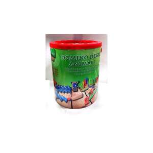 Fa dominó készlet állatokkal 120 darabos - Dominó, sakk