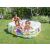 Family having fun in Intex Ocean World inflatable pool