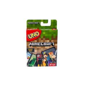 UNO Minecraft kártyajáték doboz, Minecraft karakterekkel - Mattel