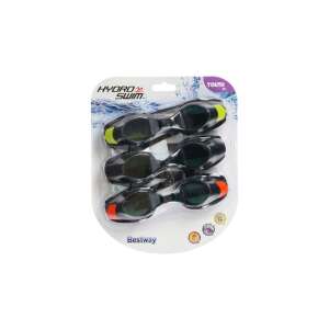 Bestway Hydro Swim Úszószemüveg 3 db-os, fekete, zöld, narancs és sárga - Úszószemüveg