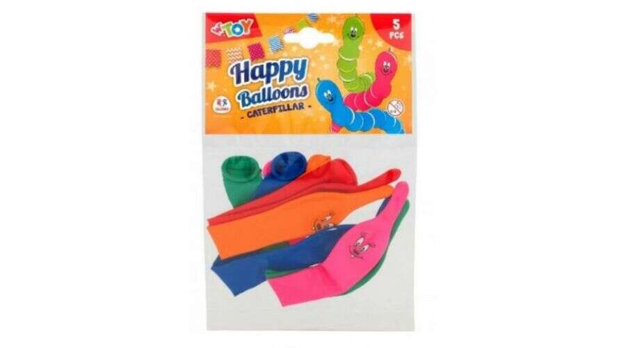 Vidám Kukac Lufik - 5 db