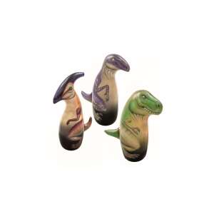 Bestway felfújható dinoszaurusz boxzsák, 3 db-os szett, tartalmazza a T-Rexet, a Velociraptort és a Parasaurt - Boxzsák és box kesztyű