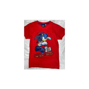 Sonic a Sündisznós Piros Póló: 4 évesre