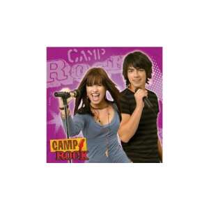Camp Rock szalvéta, Demi Lovato és Joe Jonas képpel, 20 darabos csomag - Szalvéta