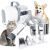 Timeless Tools Pet Grooming Kit with Suction Tank and Accessories 91823948