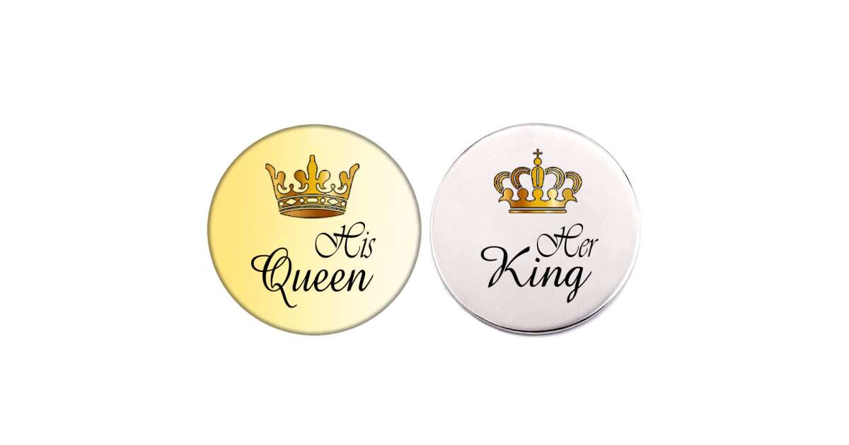 Kitűző - King and Queen Kitűző - King and Queen