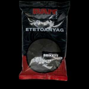 Bait Maker Team Brikett 1kg Fekete Ponty Horgász Csalét - Morzsa
