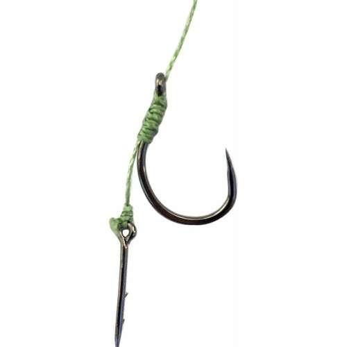 Czero F1 Quantum fonott method előke csalitüskével Barbless 8; 10 mm; 0,12 mm; 8 cm; 3 db horgászhorog