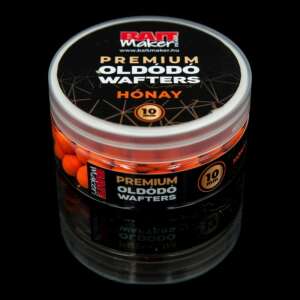 Bait Maker Premium Oldódó Wafters 10 mm Méz 30 g, narancssárga, oldódó, horgászcsali - Lebegő csali