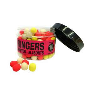 Ringers Allsorts Wafter 10mm horgászcsali, 10mm átmérő, vegyes színek, csokoládé ízű - Lebegő csali