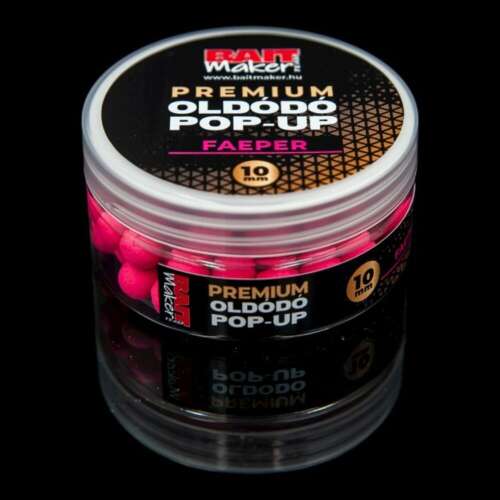 Bait Maker Premium Oldódó Pop Up 10 mm Faeper 25 g horgászcsali