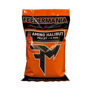 Feedermania Amino Halibut 4mm Pellet, 800 grammos horgászcsali csomag - Lebegő csali