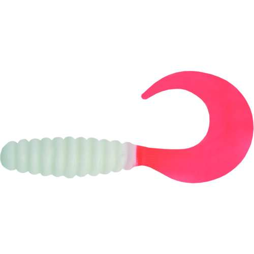Mann's Twister 5' CTG WFT 4DB/CS horgászcsali, fehér és rózsaszín - Gumicsali és twister