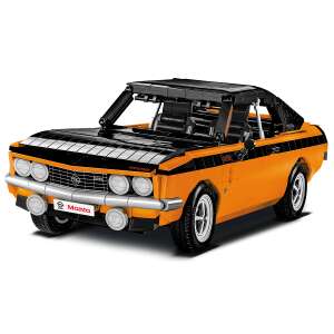 Cobi Opel Manta A GT/E 1974 építőkocka készlet, narancssárga és fekete, 1:12 méretarány - Cobi