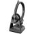 HP Poly Savi 7300-M Microsoft Teams Headset a töltődokkolón