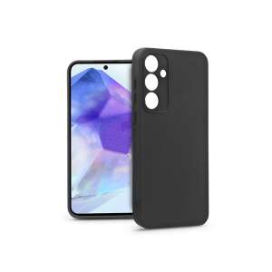 Black Soft Samsung Galaxy A55 phone case - Haffner