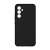 Black Soft Samsung Galaxy A55 phone case, back view