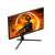 AOC Q27G3XMN/BK 27" gaming monitor, pogled pod kutom