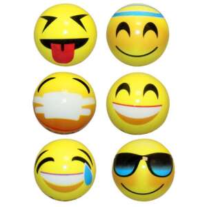 Emoji gumilabda 6cm többféle változatban 34964505 Gumilabda