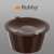 Reusable coffee capsule, brown, for Nespresso machines