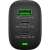 Încărcător de perete Goobay 65407 PD GaN USB-A / 2x USB-C, negru, 65W, detaliu al porturilor