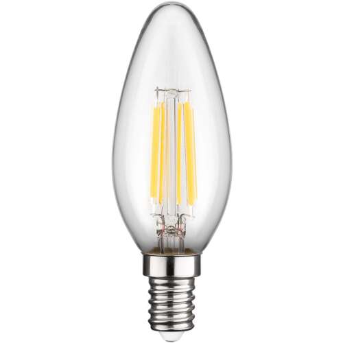 Goobay Filament LED gyertya, E14, meleg fehér, 6W, 1055lm