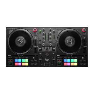 Hercules DJControl Inpulse T7 kontroler DJ z dwoma motorowymi talerzami, mikserem i padami perkusyjnymi - Hercules