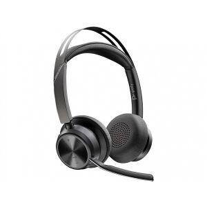 HP Poly Voyager Focus 2 Microsoft Teams (USB Type-A) Wireless Headset + Töltőállvány - Fekete 123927492 - Műszaki cikk & Elektronika