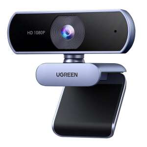 Ugreen 15728 webcam, 1080p full HD, built-in noise-canceling microphone, wide viewing angle, video conferencing, online meetings, streaming, recording - Peripheral