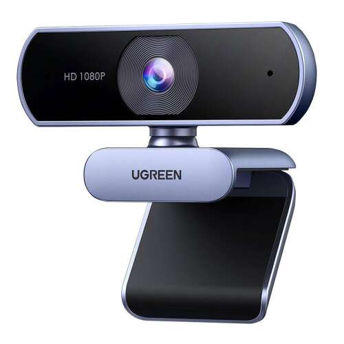 Ugreen 15728 webkamera, 1080p full HD, beépített zajszűrő mikrofon, széles betekintési szög, videokonferencia, online megbeszélés, streaming, felvétel