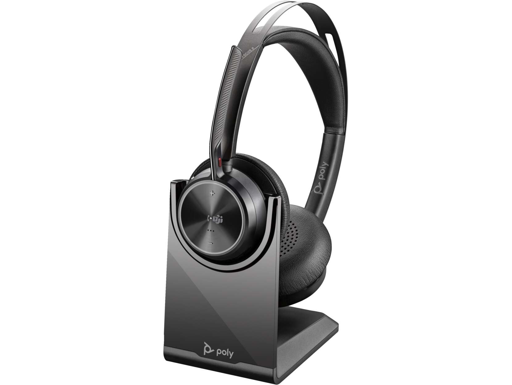 Hp poly voyager focus 2 wireless headset - fekete