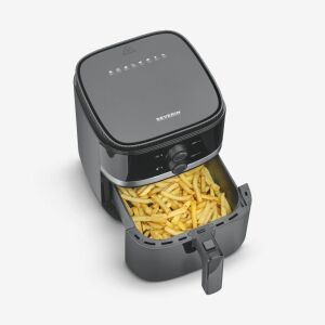 Фритюрник с горещ въздух Severin FR 2452 с пържени картофи, 4.3L капацитет - Severin