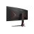 Rückansicht des AOC CU34G2XP 34-Zoll Curved Gaming Monitors