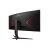 AOC CU34G2XP 34-Zoll Curved Gaming Monitor hintere schräge Ansicht