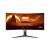 Vorderansicht des AOC CU34G2XP 34-Zoll Curved Gaming Monitors mit Produktdetails