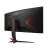 AOC CU34G2XP/BK 34 Zoll gekrümmter Gaming-Monitor, Rückansicht