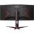 AOC CU34G2XP/BK 34 hüvelykes ívelt gaming monitor, hátulnézet