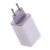 Incarcator retea Baseus GaN6 Pro, 65W, 2x USB si 2x USB-C, Fast Charge, Cablu USB-C la USB-C, Violet 91841482
