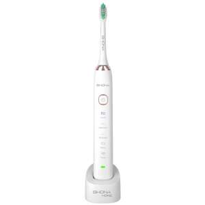 Shona Sonic White electric toothbrush with charging base - Mouth shower and Electric toothbrush